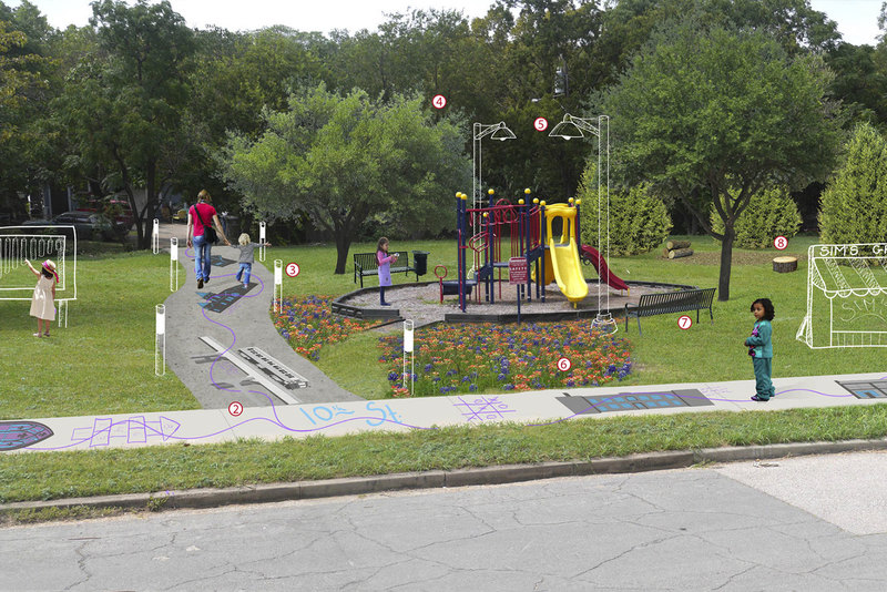 Tenth Street Historical District Oasis for Play